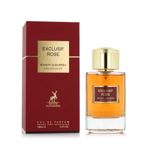 Perfume Mulher Maison Alhambra EDP Exclusif Rose 100 ml