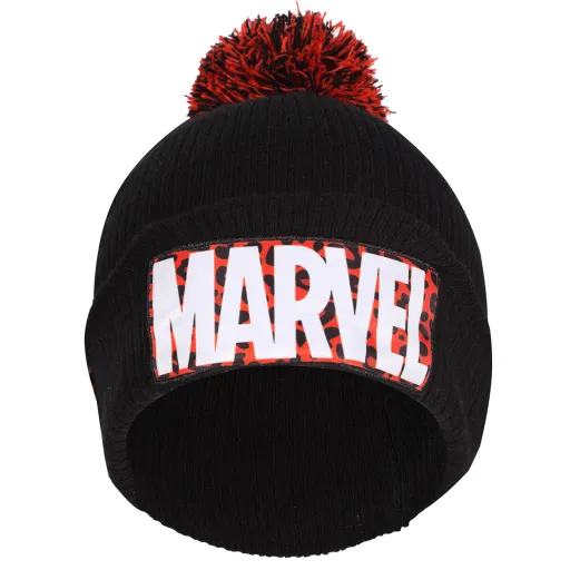 Chapéu Marvel Leopard Logo Preto