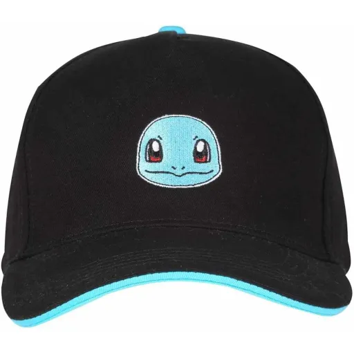 Boné Unissexo Pokémon Squirtle Badge 58 cm Preto Tamanho Único