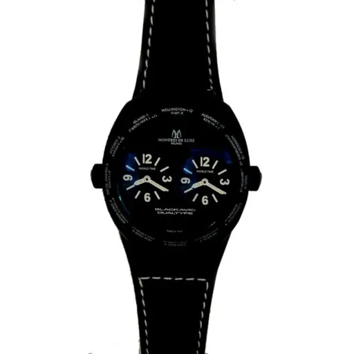 Relógio Unissexo Montres de Luxe 09BK-3001 (Ø 40 mm)