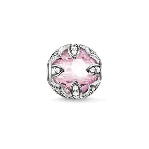 Missangas Femininas Thomas Sabo K0108-640-9 Cor de Rosa Prateado (1,1 cm)