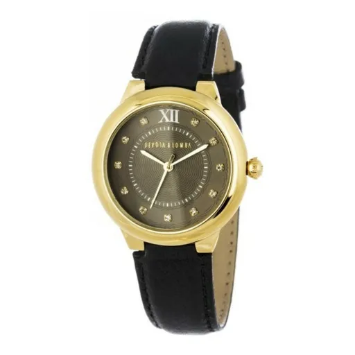 Relógio Feminino Devota & Lomba DL006W-02BLACK (Ø 34 mm)