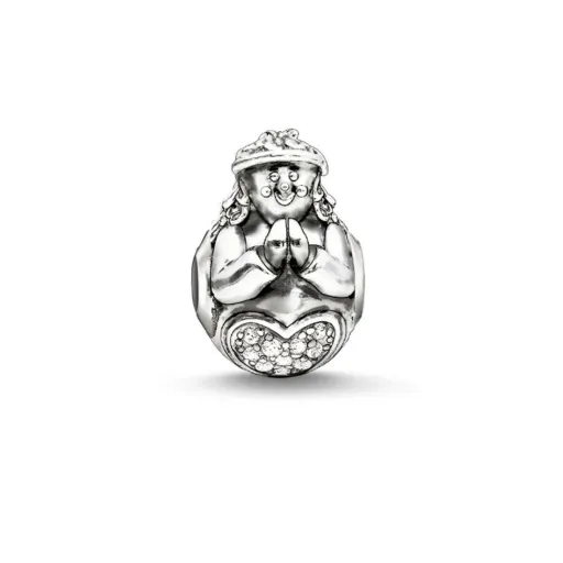 Missangas Femininas Thomas Sabo SET0359-494-11-L4013 Prateado 1 cm