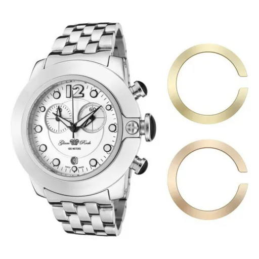 Relógio Feminino Glam Rock GR32154 (Ø 44 mm)