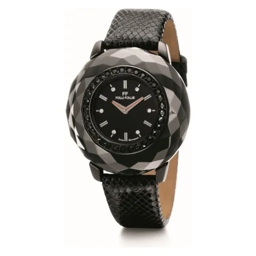 Relógio Feminino Folli Follie WF0E046SSK_BLACK (Ø 38 mm)