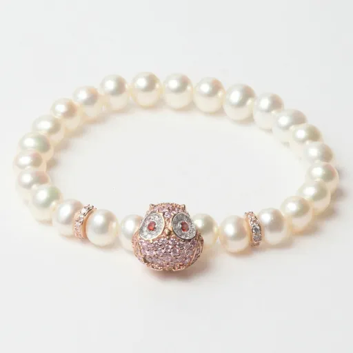 Pulseira Feminino Lancaster JLA-BR-OWL-2-WH 16 mm