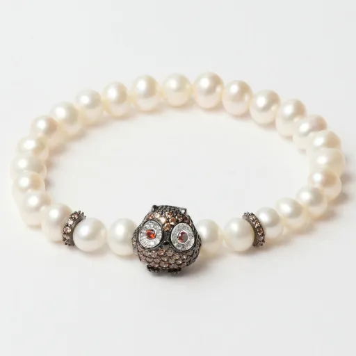 Pulseira Feminino Lancaster JLA-BR-OWL-4-WH 16 mm