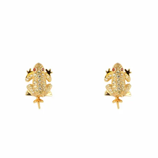 Brincos Femininos Lancaster JLA-EAR-FROG-6 1,2 cm