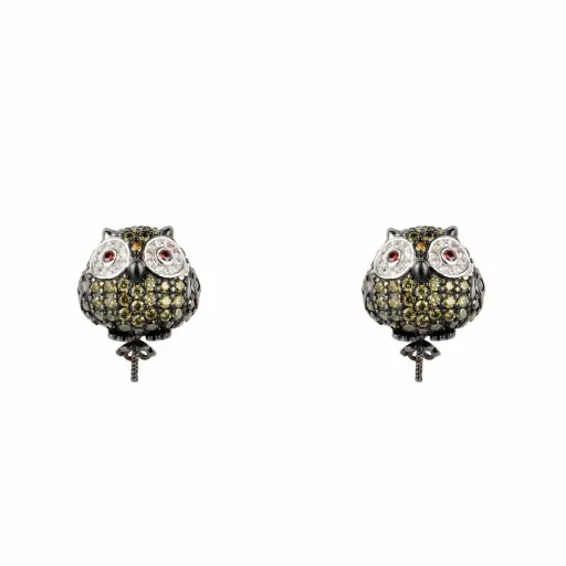 Brincos Femininos Lancaster JLA-EAR-OWL-3 1,2 cm