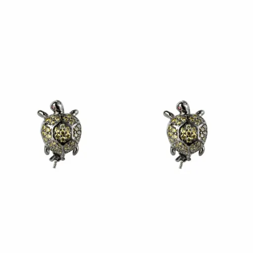 Brincos Femininos Lancaster JLA-EAR-TURTLE-3 1,2 cm