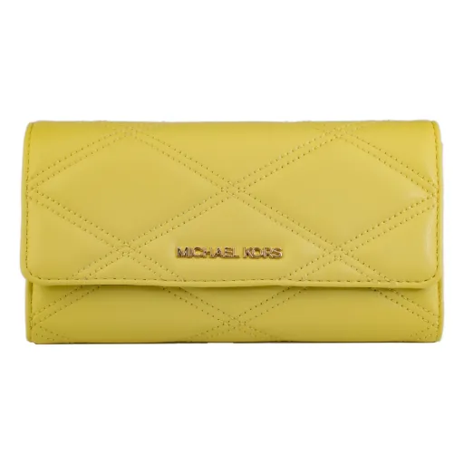 Porta-Moedas Michael Kors 35S2GTVF3U-SUNSHINE Amarelo