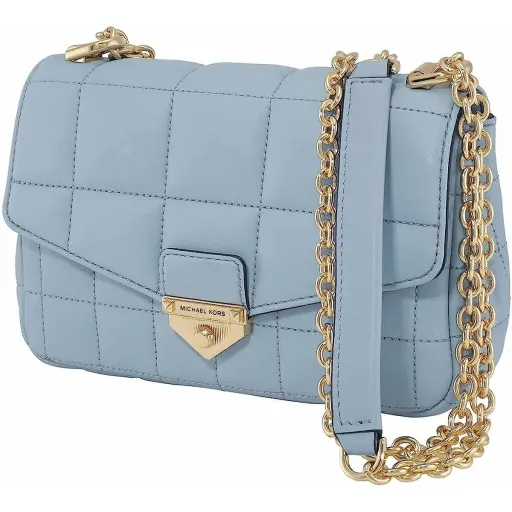 Bolsa Mulher Michael Kors 30H0G1SL1T-PALE-BLUE Azul 21 x 18 x 12 cm