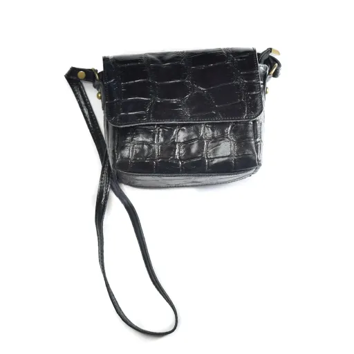 Bolsa Mulher Firenze Artegiani FA411414-BLACK Preto 17 x 18 x 6 cm