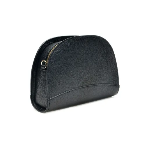 Bolsa Mulher Anna Luchini AW21-AL-1732-NERO Preto 25 x 20 x 8 cm