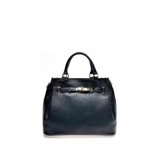 Bolsa Mulher Anna Luchini SS22-AL-1762-NERO Preto 36 x 29 x 17 cm