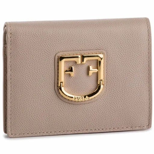 Bolsa Mulher Furla PCW1023-GR-DR Bege 11 x 9 x 2 cm