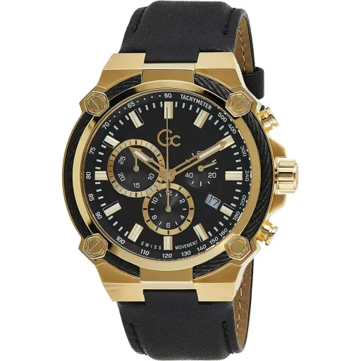 Relógio Masculino GC Watches Y24011G2MF (Ø 44 mm)