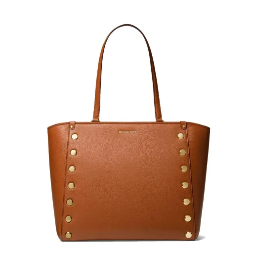 Bolsa Mulher Michael Kors Holly Castanho 35 x 30 x 17 cm