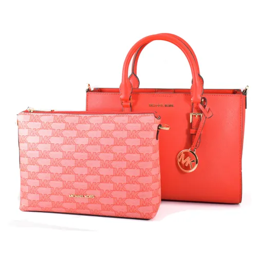 Bolsa Mulher Michael Kors CHARLOTE Vermelho 30 x 20 x 12 cm