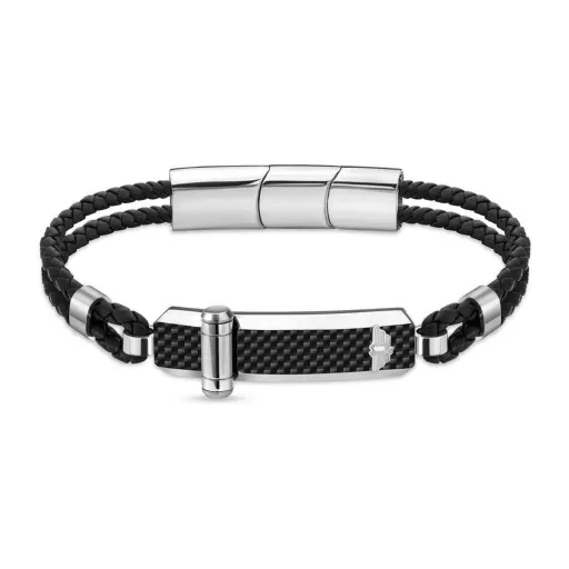 Pulseira Masculino Police PEAGB2211632 Couro 19 cm