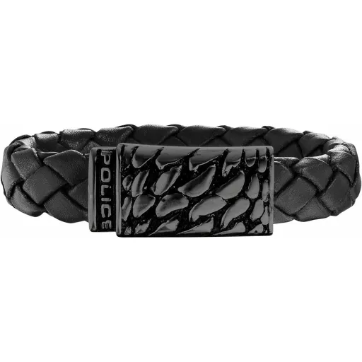 Pulseira Masculino Police PJ25729BLB.01-L Couro 21 cm