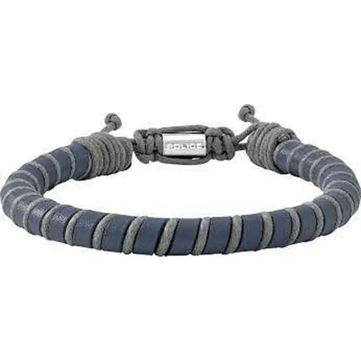 Pulseira Masculino Police PJ26486BLN.02 Couro 19 cm