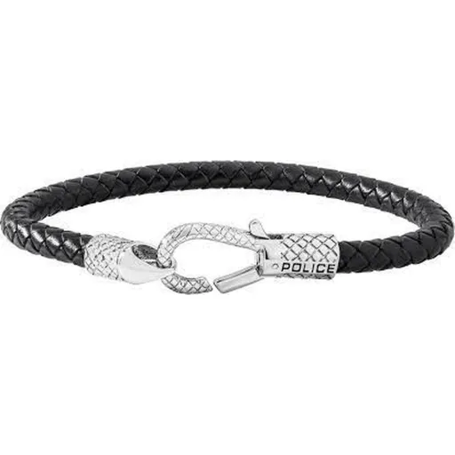 Pulseira Masculino Police PJ26491BLB.01 Couro 19 cm