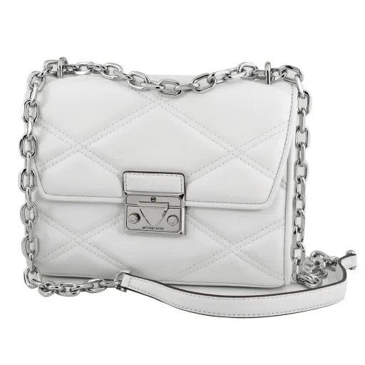 Bolsa Mulher Michael Kors Serena Branco 22 x 16 x 9 cm