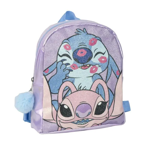 Mochila Casual Stitch Roxo 19 x 23 x 8 cm