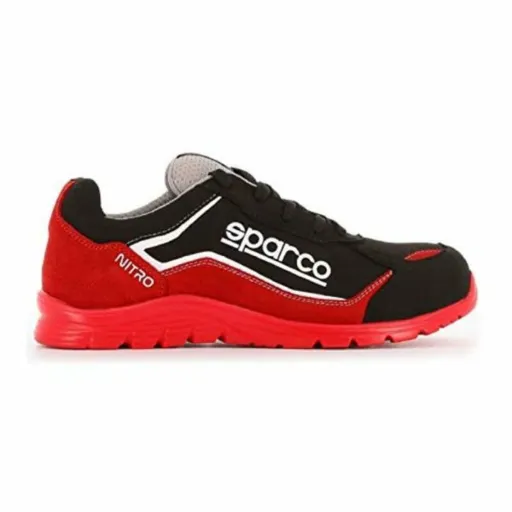 Calçado de Segurança Sparco NITRO MARCUS S3 SRC Preto/Vermelho (41)