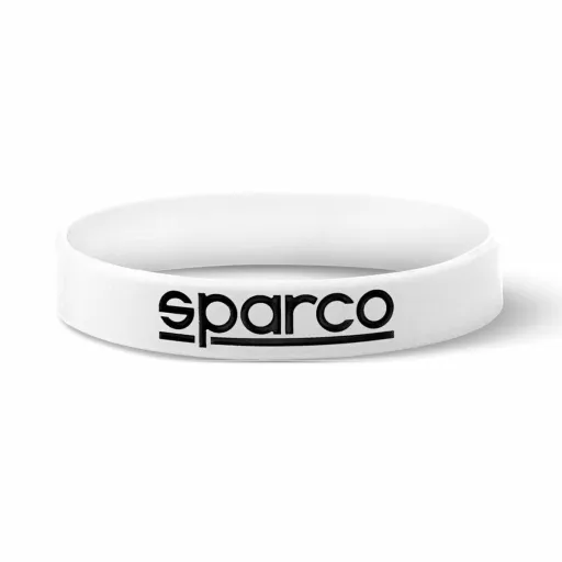 Pulseira Masculino Sparco S099093BI10 Silicone 9 cm Branco (Tamanho Único) (10 Unidades)