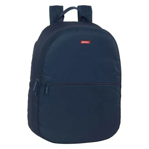 Mochila Dobrável Safta M881 Azul Marinho 29 x 41 x 12 cm