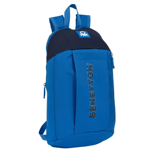 Mochila Casual Benetton Deep Water Azul 10 L