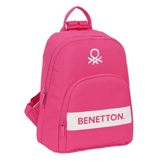 Mochila Casual Benetton Raspberry Fúcsia 13 L