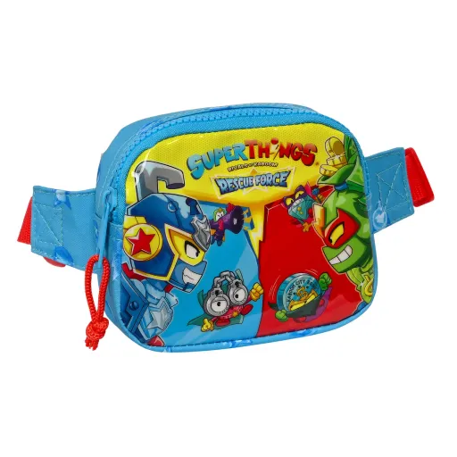 Bolsa de Cintura SuperThings Rescue Force 14 x 11 x 4 cm Azul Infantil