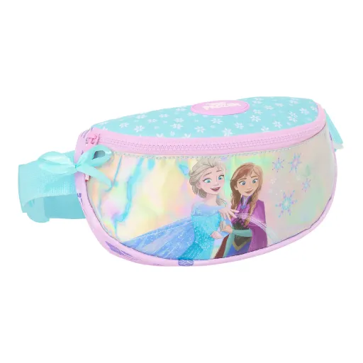 Bolsa de Cintura Frozen Cool Days Violeta Celeste 23 x 14 x 9 cm