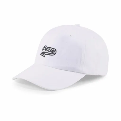 Boné de Desporto Puma Script Logo Branco Multicolor Tamanho Único