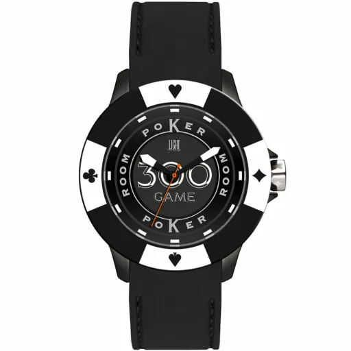 Relógio Unissexo Light Time POKER (Ø 41 mm)