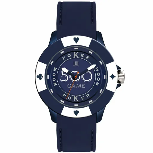 Relógio Unissexo Light Time POKER (Ø 41 mm)