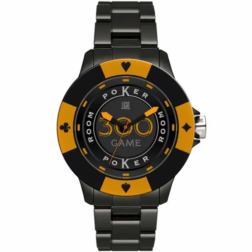 Relógio Unissexo Light Time POKER (Ø 41 mm)