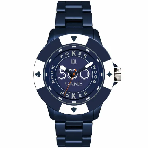 Relógio Unissexo Light Time POKER (Ø 41 mm)