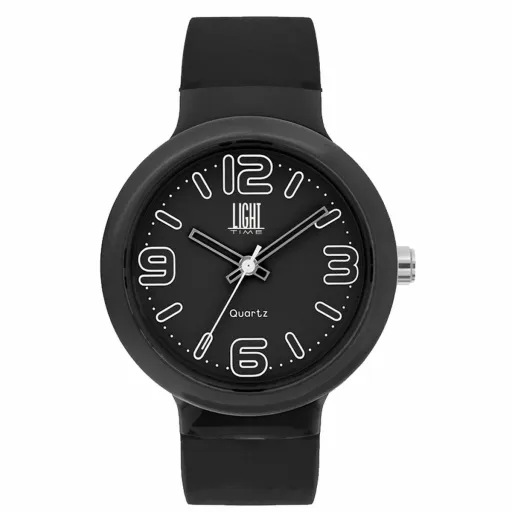 Relógio Unissexo Light Time EUROPE Preto (Ø 40 mm)