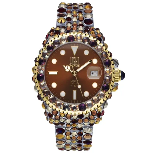 Relógio Feminino Light Time MEDITERRANEO (Ø 39 mm)