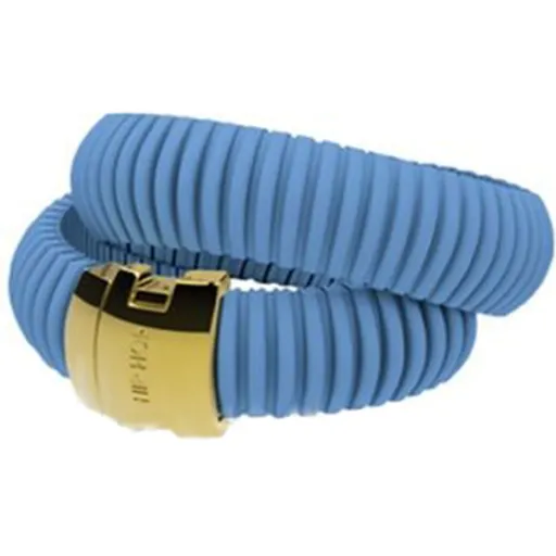 Pulseira Feminino Hip Hop ICON LIGHT BLUE BRACCIALE DOPPIO/ DOUBLE BRACELET