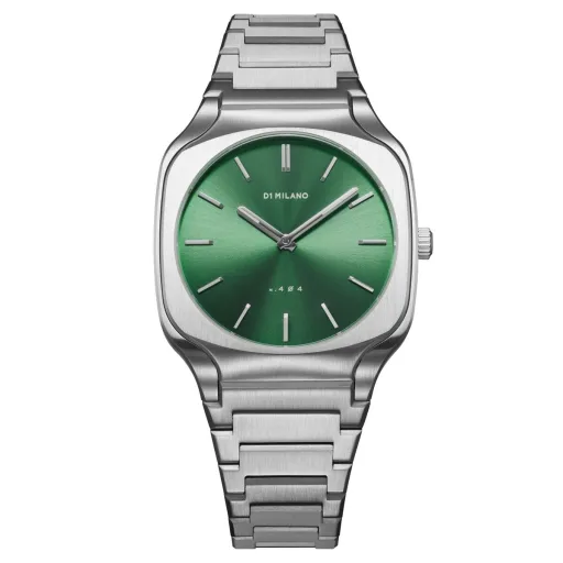 Relógio Masculino D1 Milano EDEN Verde Prateado (Ø 37 mm)