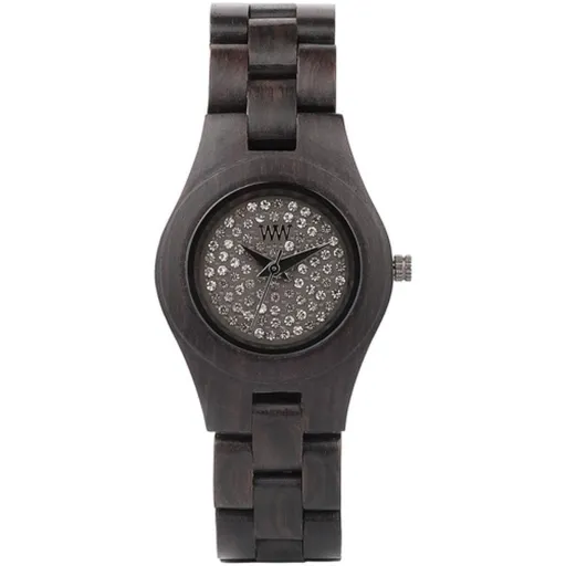 Relógio Feminino We Wood MOON CRYSTAL BLACK