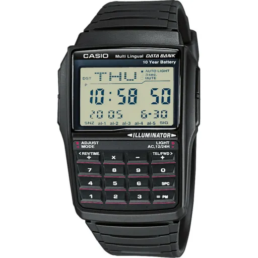 Relógio Masculino Casio DATABANK CALCULATOR (Ø 37 mm)