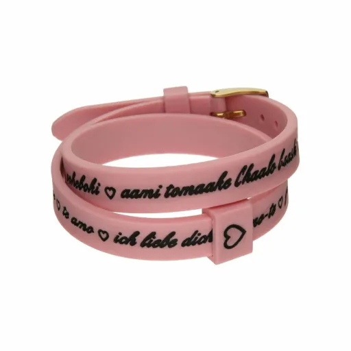 Pulseira Feminino il Mezzometro I LOVE YOU GOLD - BRACCIALE IN SILICONE/SILICONE BRACELET