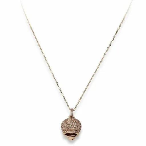 Colar Feminino Amen CAMPANELLA ARGENTO ROSE GOLD