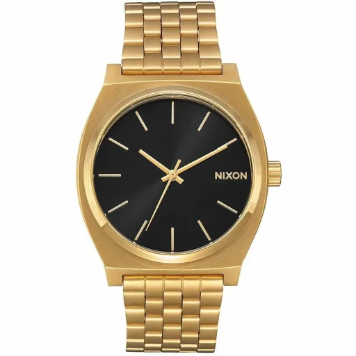 Relógio Masculino Nixon A045-2042 Preto Ouro